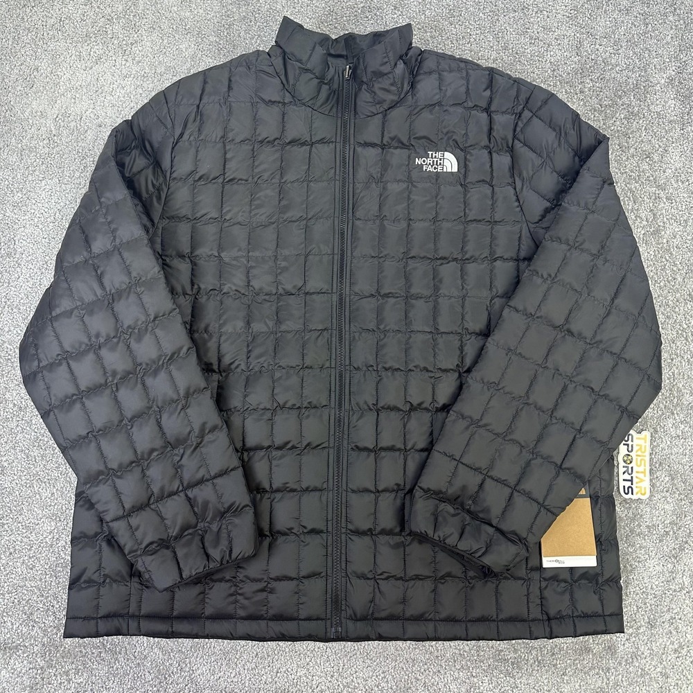 The North Face Jacket Mens 2XL Black Thermoball Eco Insulated Puffer XXL